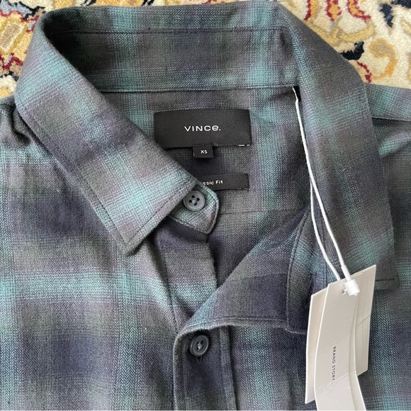 Vince Flannel NWT - Picture 3 of 8